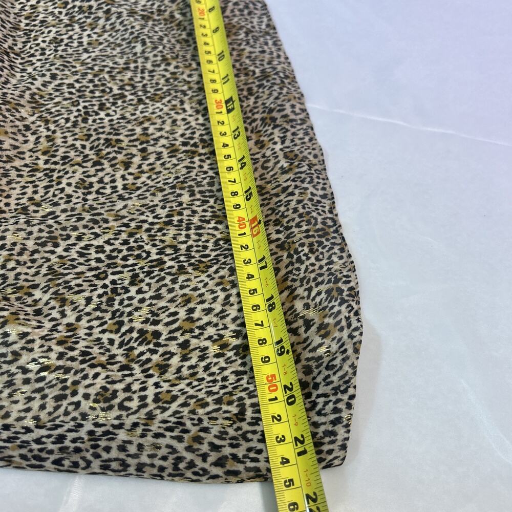 CeCe Leopard Print Blouse - Picture 15 of 16